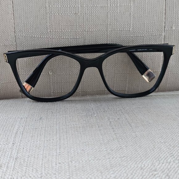 Furla Women Eyeglasses VFU550K 0700 Black Plastic Frames Only 53[]16 135 - Picture 2 of 15